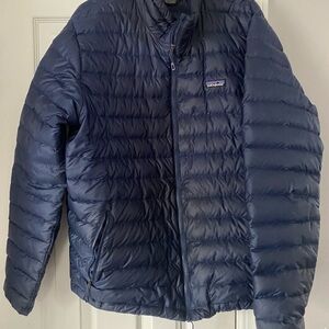 Patagonia Blue Quilted Puffer Jacket
Reasonably willing to negotiate—-